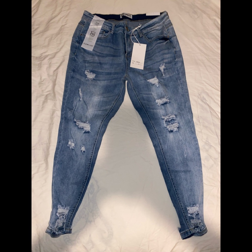 Blue Savvy high rise ankle- Brand New W/Tags